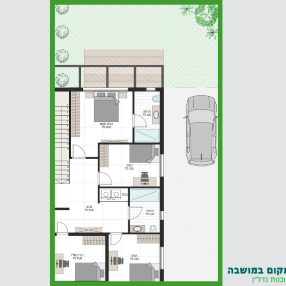 דו משפחתי למכירה בבנימינה בשכונת גבעת הפועל